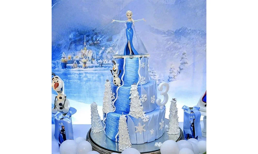 torta de frozen