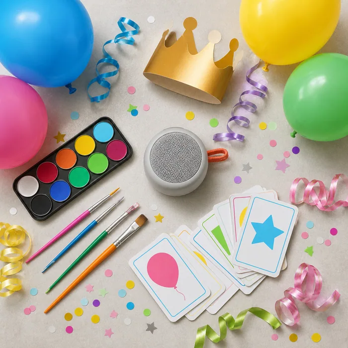 Servicios adicionales para fiestas infantiles con animación, pintacaritas y decoración
