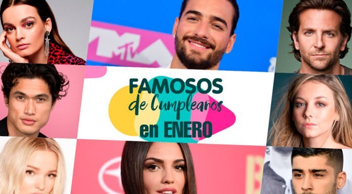 Famosos de Cumpleaños en Enero Famosos que cumplen años en enero
