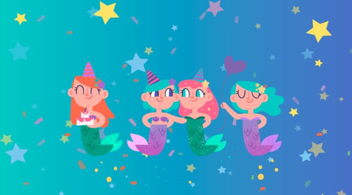 Cumpleaños de Sirena Fiesta de Sirena