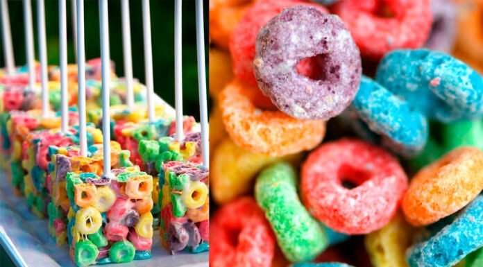 Receta: Crea unos ricos “Fruit Loops Pops” Receta de Fruit Loops Pops