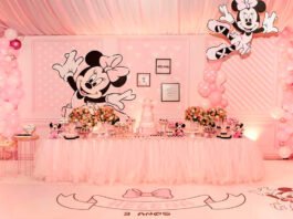 Decoración de Minnie Mouse
