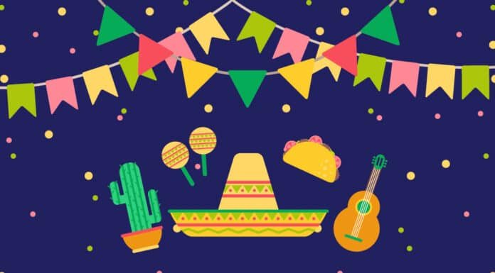 Tacos para cumpleaños Fiesta Mexicana