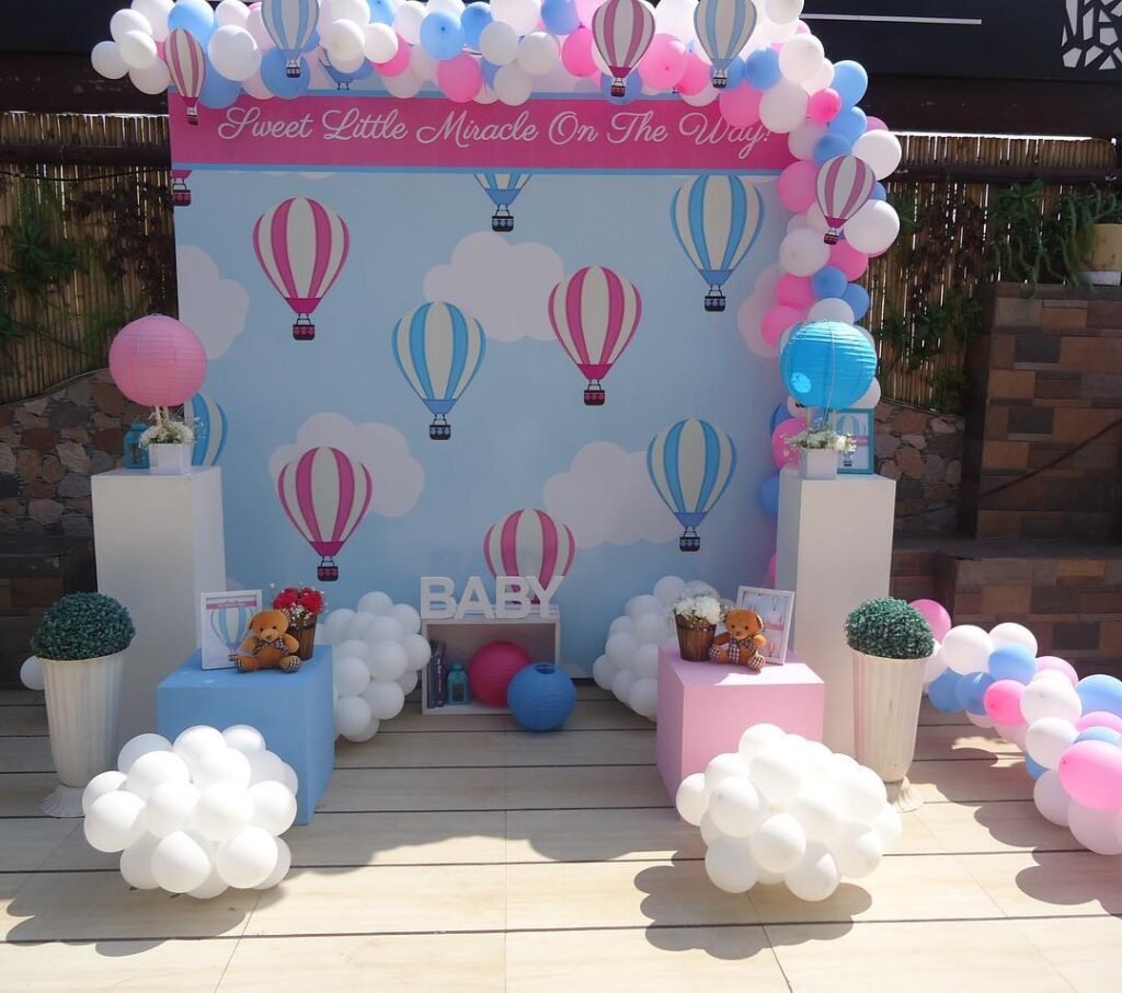 Decoración Baby Shower