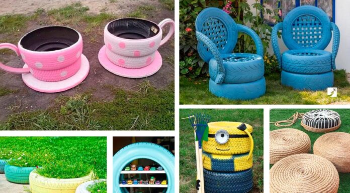 Reciclaje con llantas, las mejores ideas para decorar Ideas con neumáticos