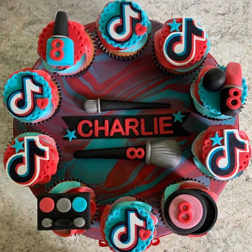 Cupcakes de Tik Tok