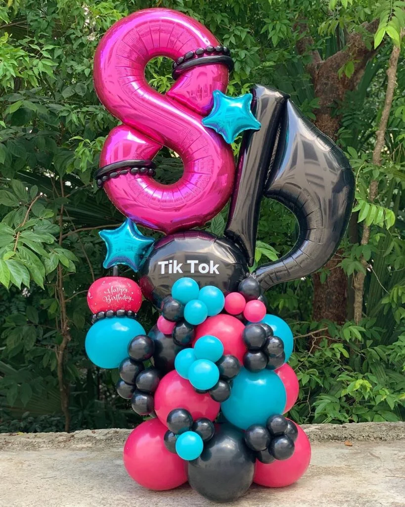 Globos de Tik Tok