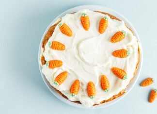 Receta de Pastel de Zanahoria esponjoso y húmedo pastel de zanahoria