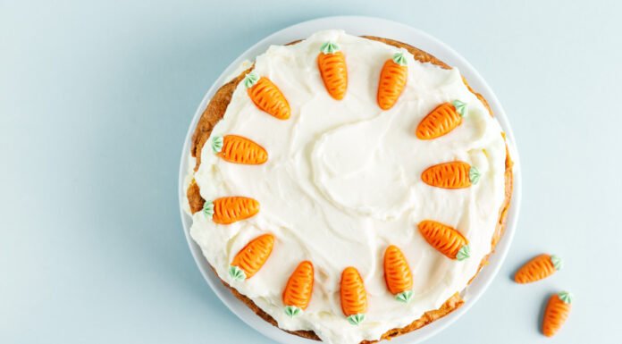 Receta de Pastel de Zanahoria esponjoso y húmedo pastel de zanahoria