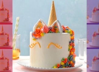 Receta Pastel de Unicornio pastel de unicornio