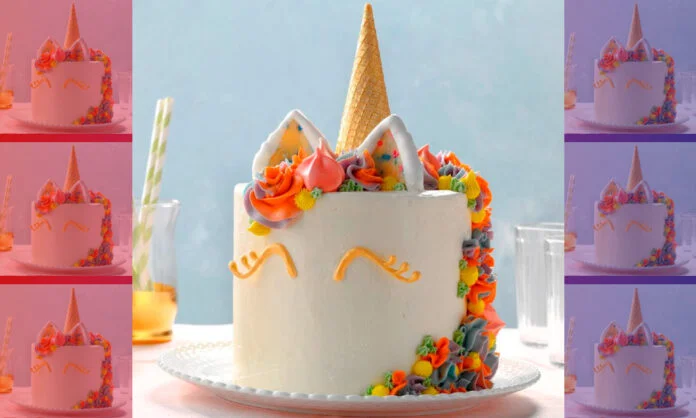 pastel de unicornio