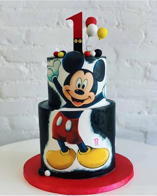 pastel de mickey mouse