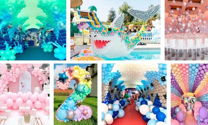 decoraciones con globos
